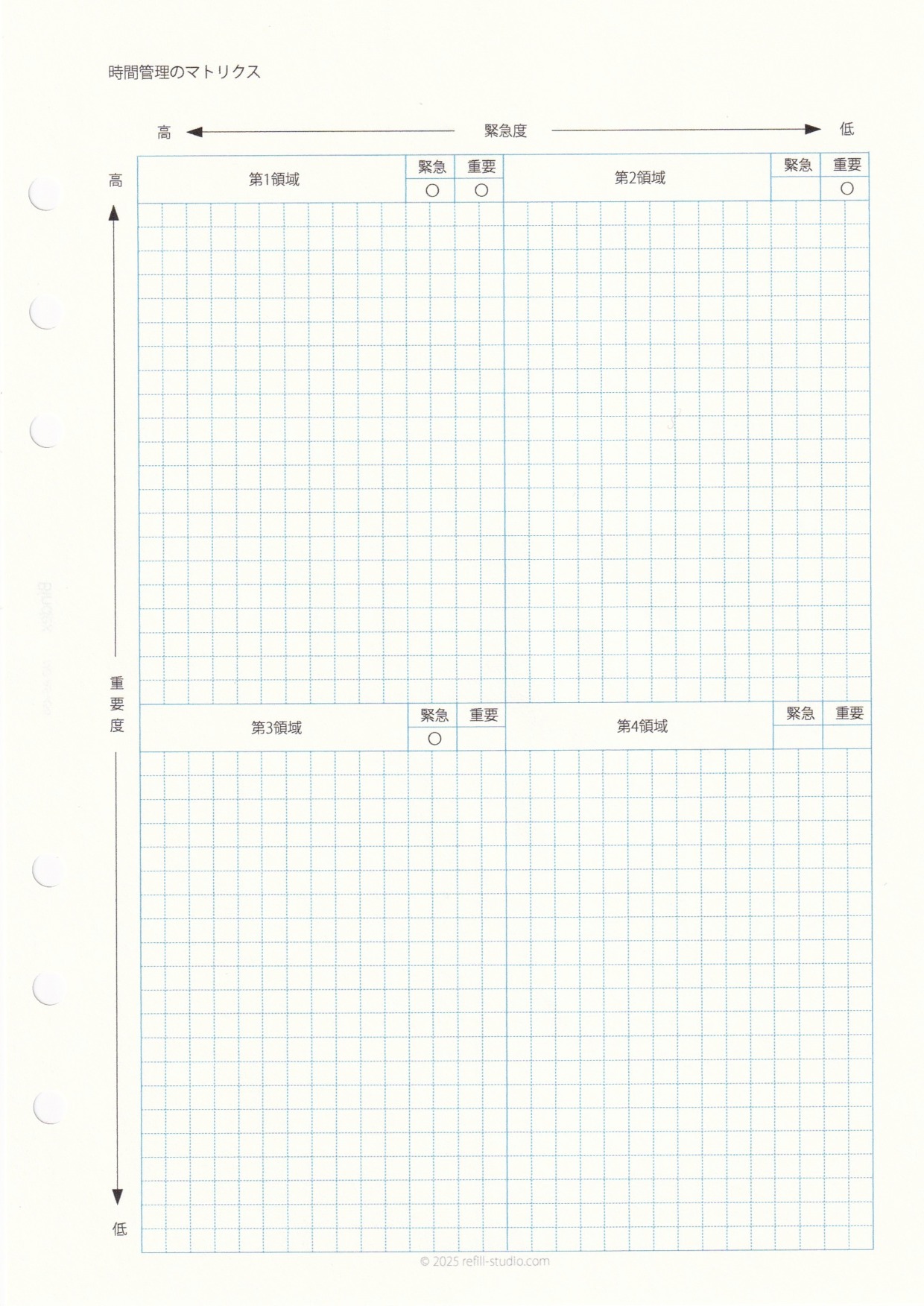 時間管理【Step2】緊急度と重要度からやるべきことを見つける